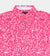 ABSTRACT FLORAL POLO - PINK