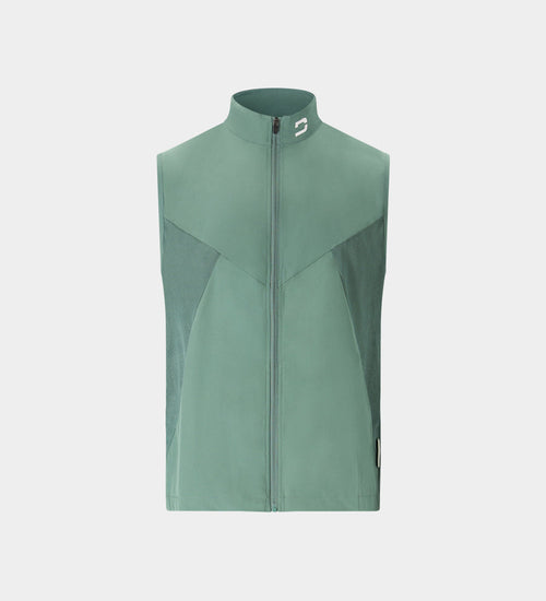 KIDS AIR MESH GILET - SAGE