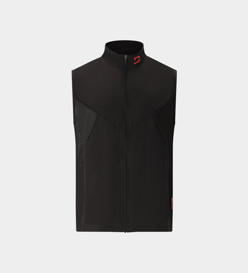 KIDS AIR MESH GILET - BLACK