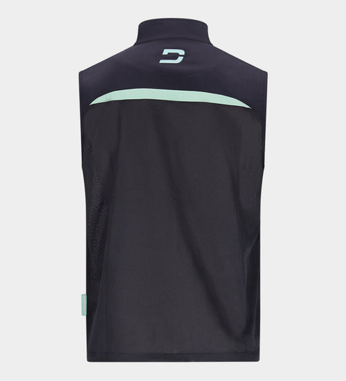 AIR MESH GILET - NAVY