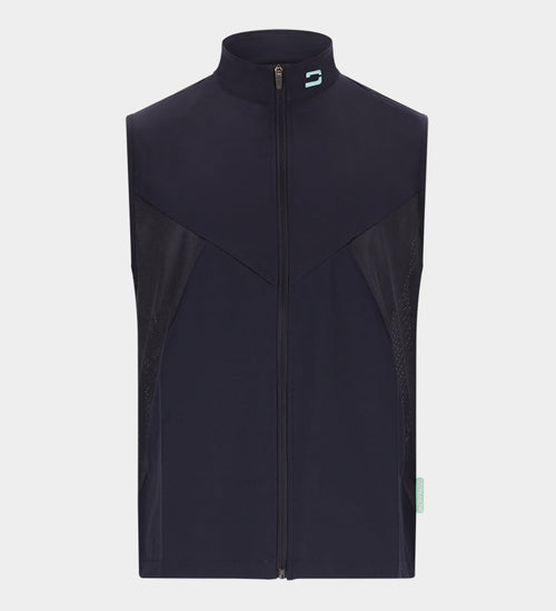 AIR MESH GILET - NAVY