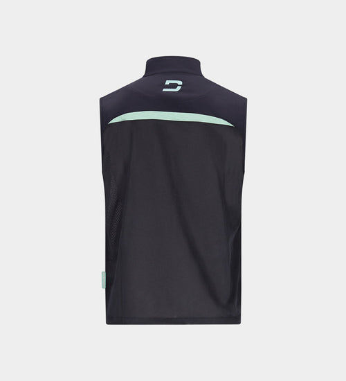 KIDS AIR MESH GILET - NAVY