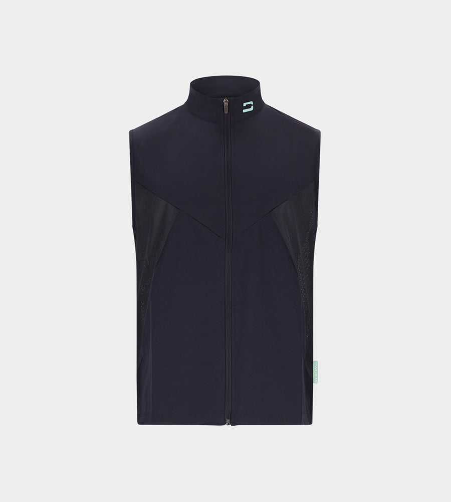 KIDS AIR MESH GILET - NAVY