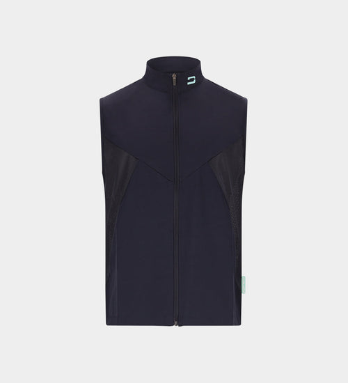 KIDS AIR MESH GILET - NAVY
