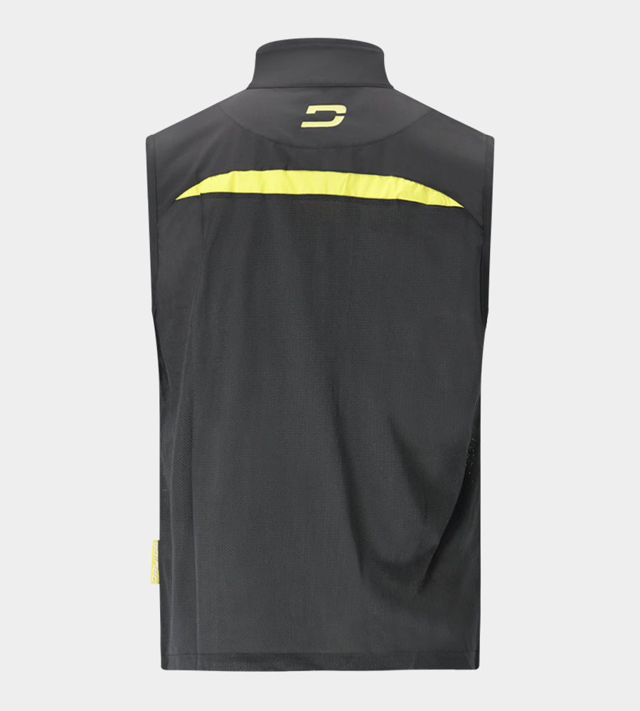 AIR MESH GILET - CHARCOAL