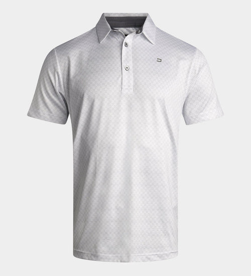 ALPHA POLO - WHITE