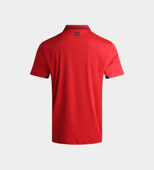 KIDS BACKNINE POLO - RED