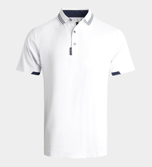 BACKNINE POLO - WHITE