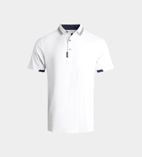 KIDS BACKNINE POLO - WHITE