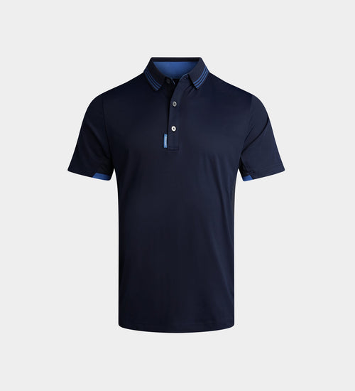 KIDS BACKNINE POLO - NAVY