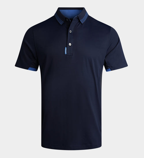 BACKNINE POLO - NAVY