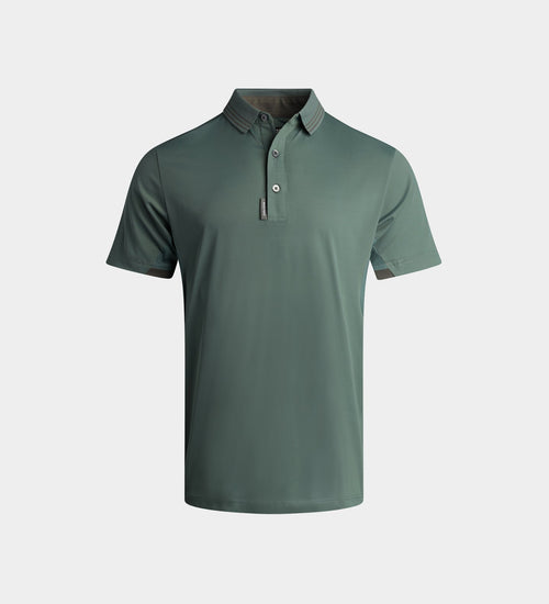 KIDS BACKNINE POLO - SAGE