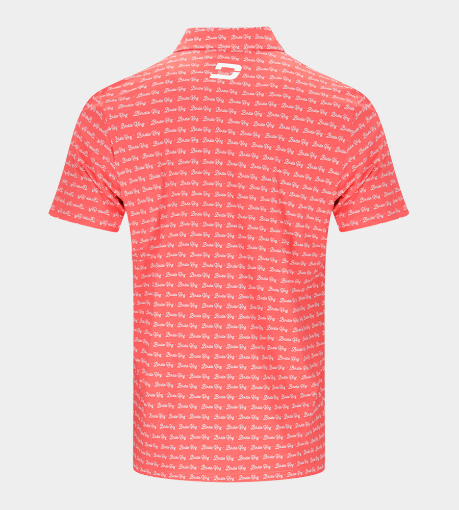 BIRDIE KING POLO - CORAL