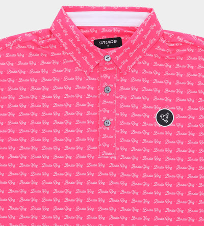 BIRDIE KING POLO - PINK