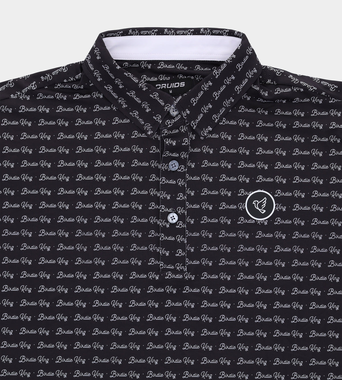 BIRDIE KING POLO - BLACK