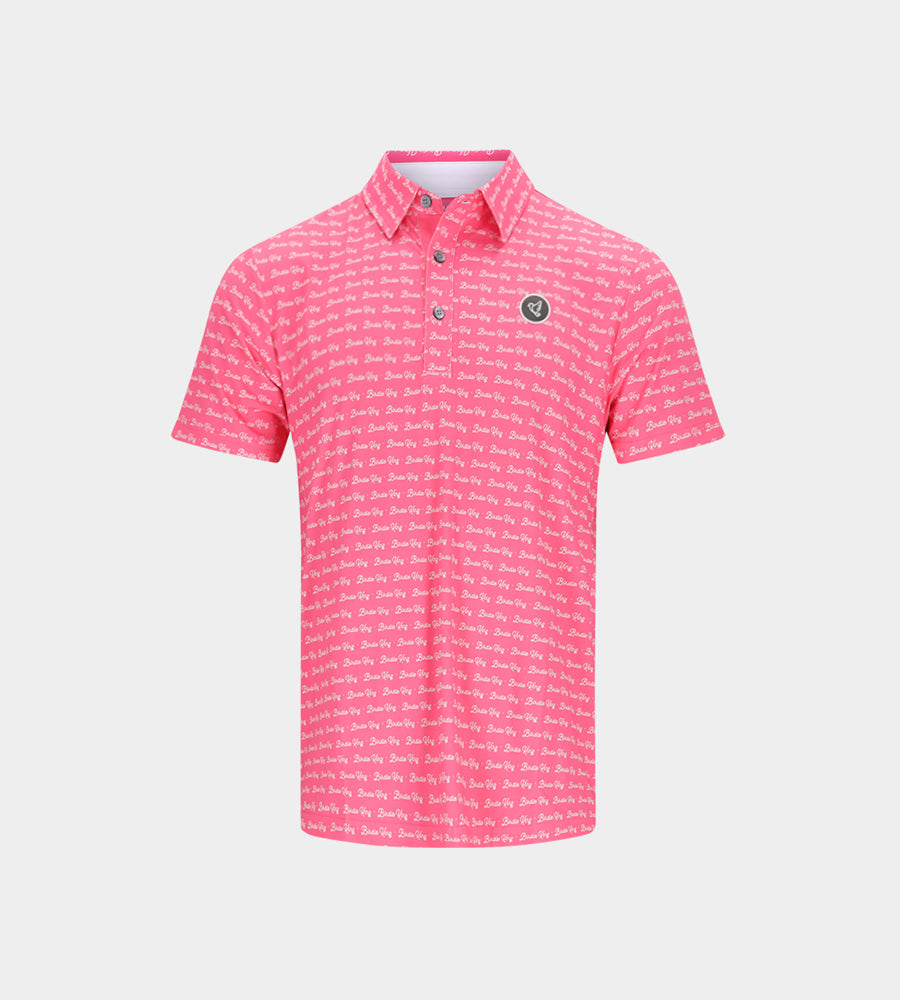 KIDS BIRDIE KING POLO - PINK