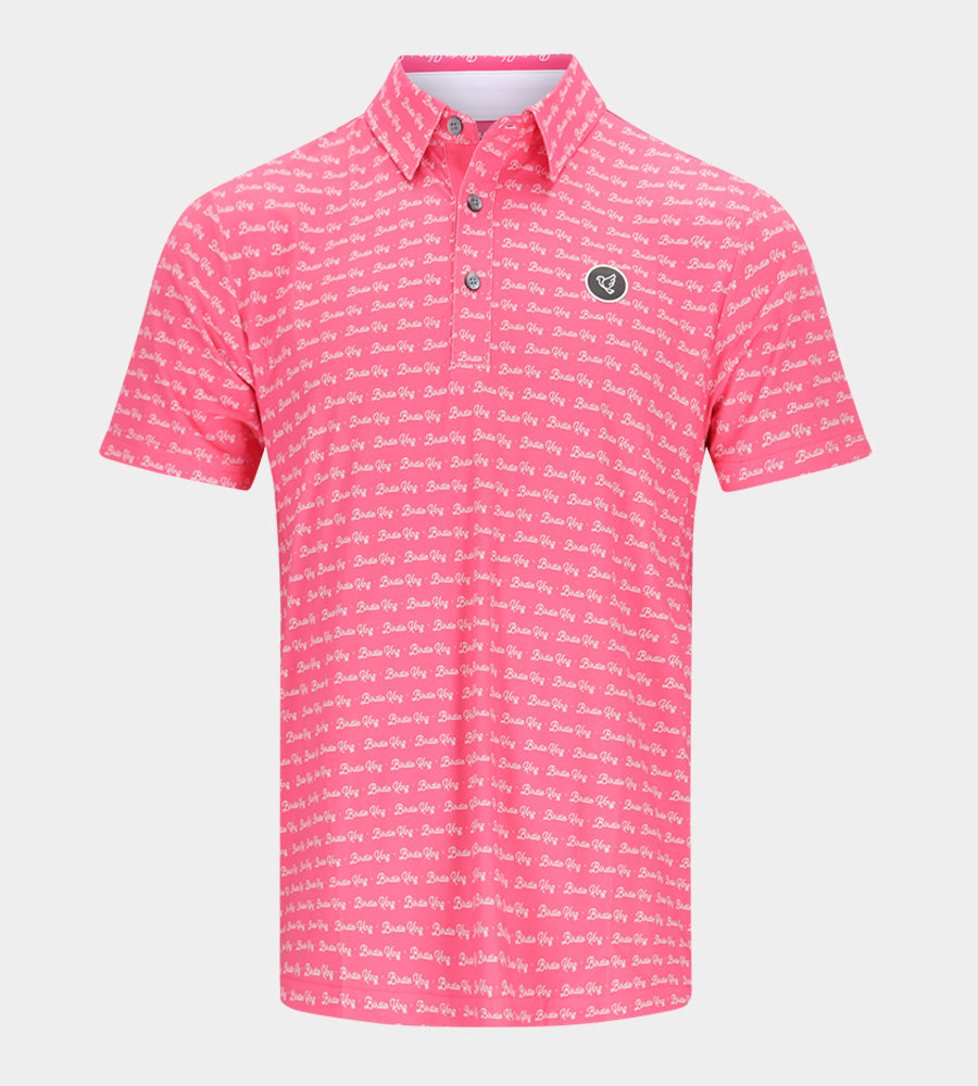 BIRDIE KING POLO - PINK