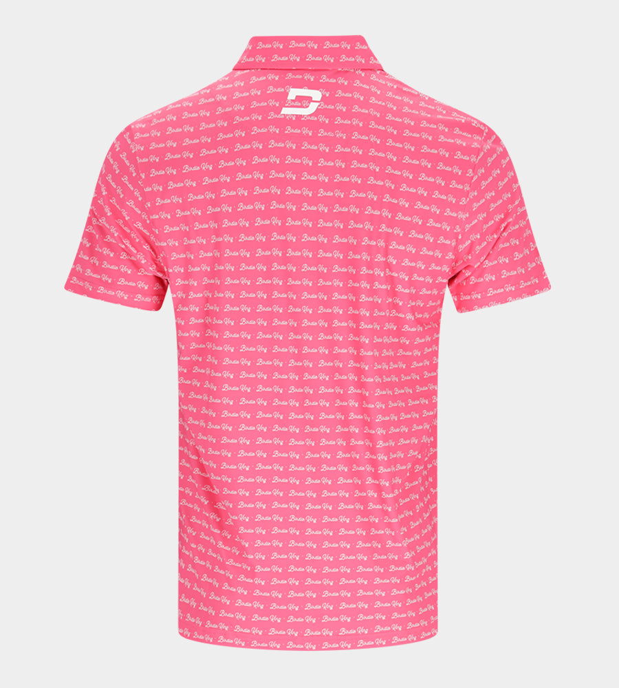 BIRDIE KING POLO - PINK