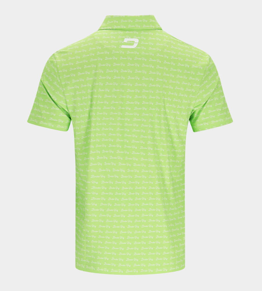 BIRDIE KING POLO - LIME