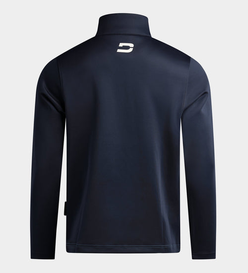 BLOCK HALF MIDLAYER - NAVY