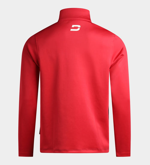 BLOCK HALF MIDLAYER - RED