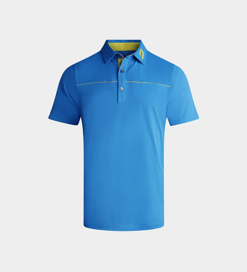 KIDS BLOCK PIQUE POLO - BLUE