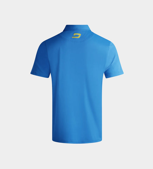 KIDS BLOCK PIQUE POLO - BLUE
