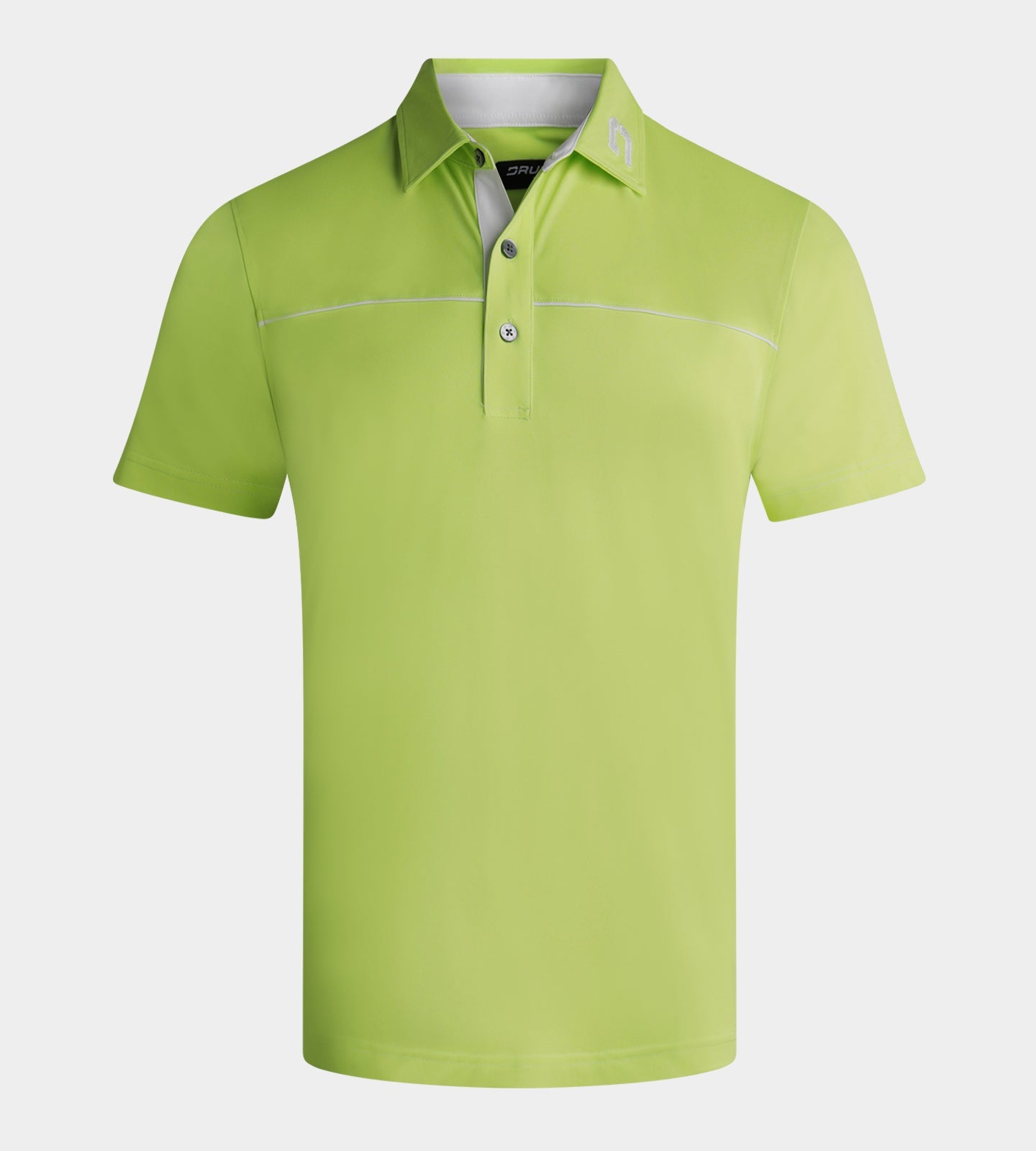 BLOCK PIQUE POLO - LIME