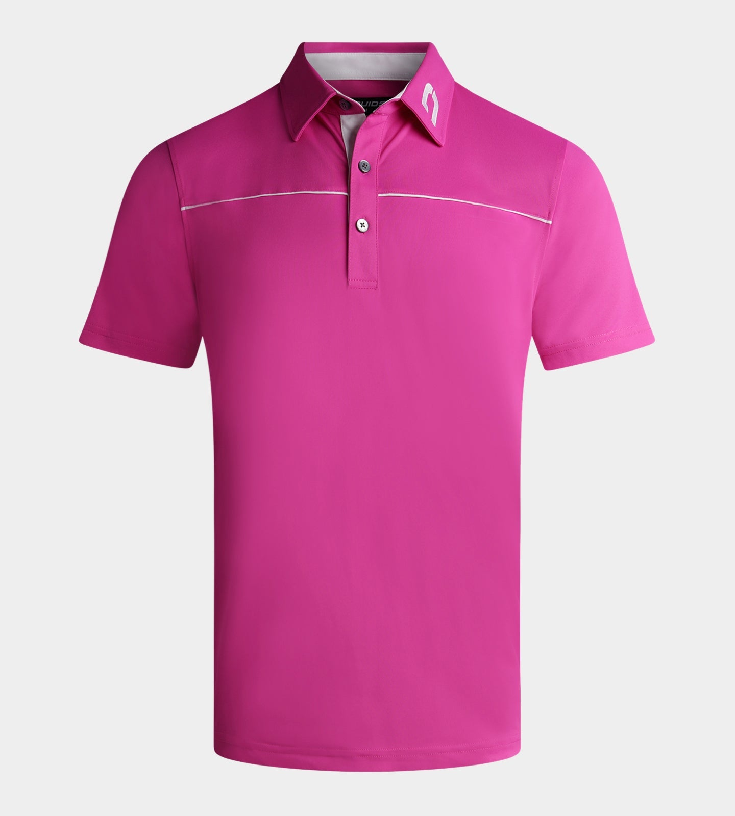BLOCK PIQUE POLO - PINK