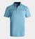BLOCK PIQUE POLO - BLUE / NAVY