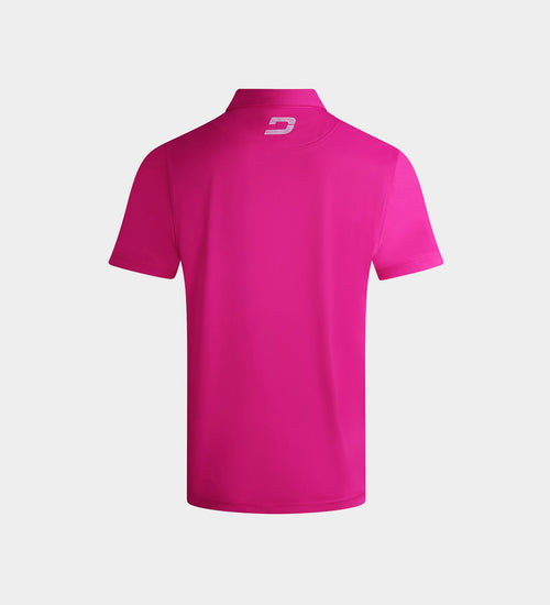 KIDS BLOCK PIQUE POLO - PINK
