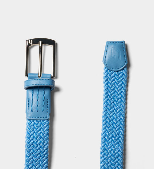 LADIES WEBBED BELT - BLUE