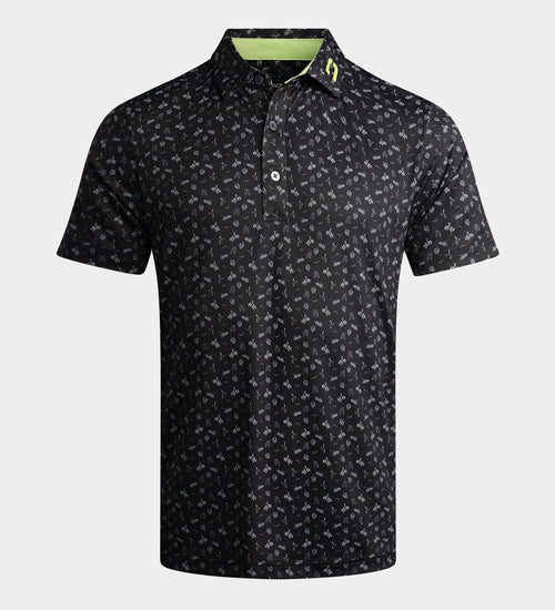 CALIFORNIA POLO - BLACK
