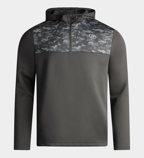 CAMO HOODIE - CHARCOAL