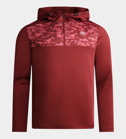 CAMO HOODIE - RED