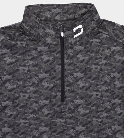 CAMO SLEEVELESS - BLACK