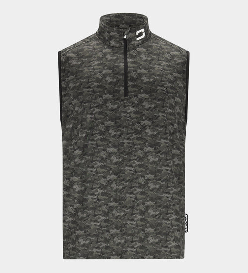 CAMO SLEEVELESS - CHARCOAL