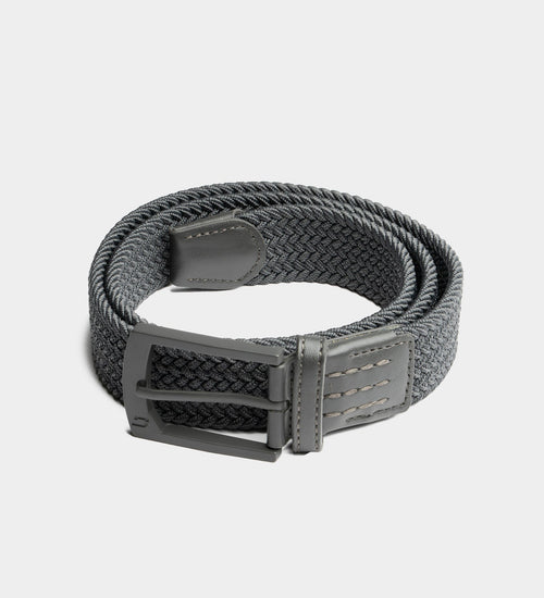 KIDS TOUR WEBBED BELT - CHARCOAL