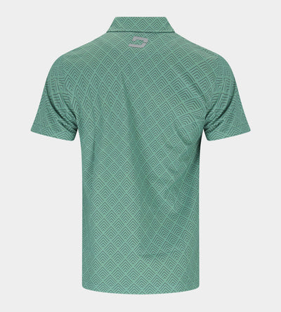 CHEVRON POLO - SAGE