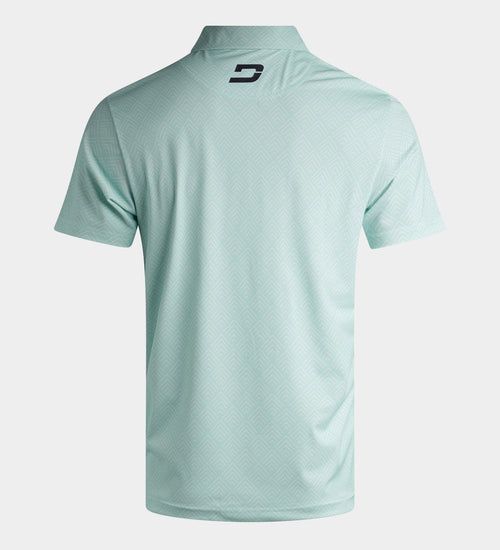 CHEVRON POLO - MINT