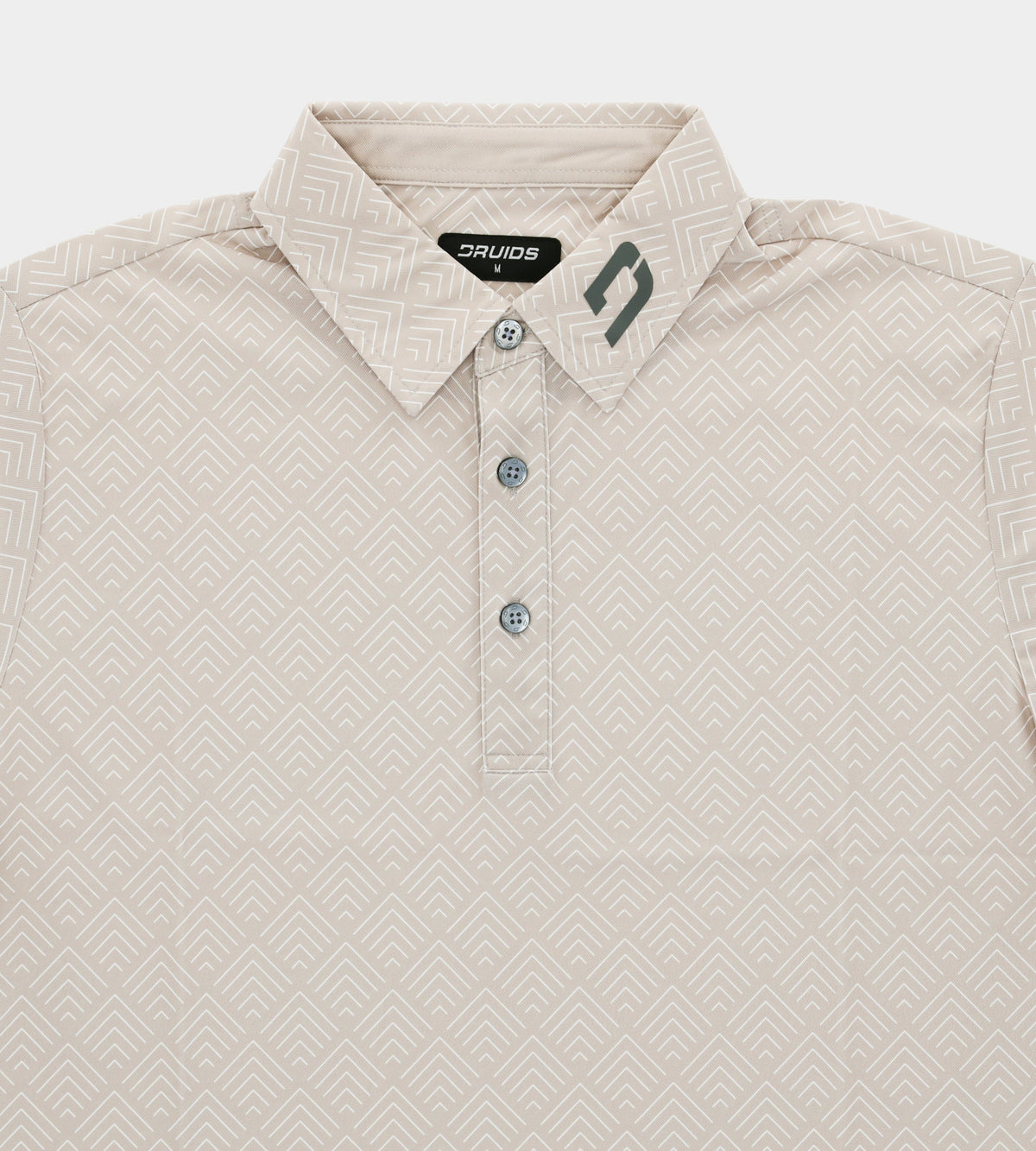 CHEVRON POLO - BEIGE