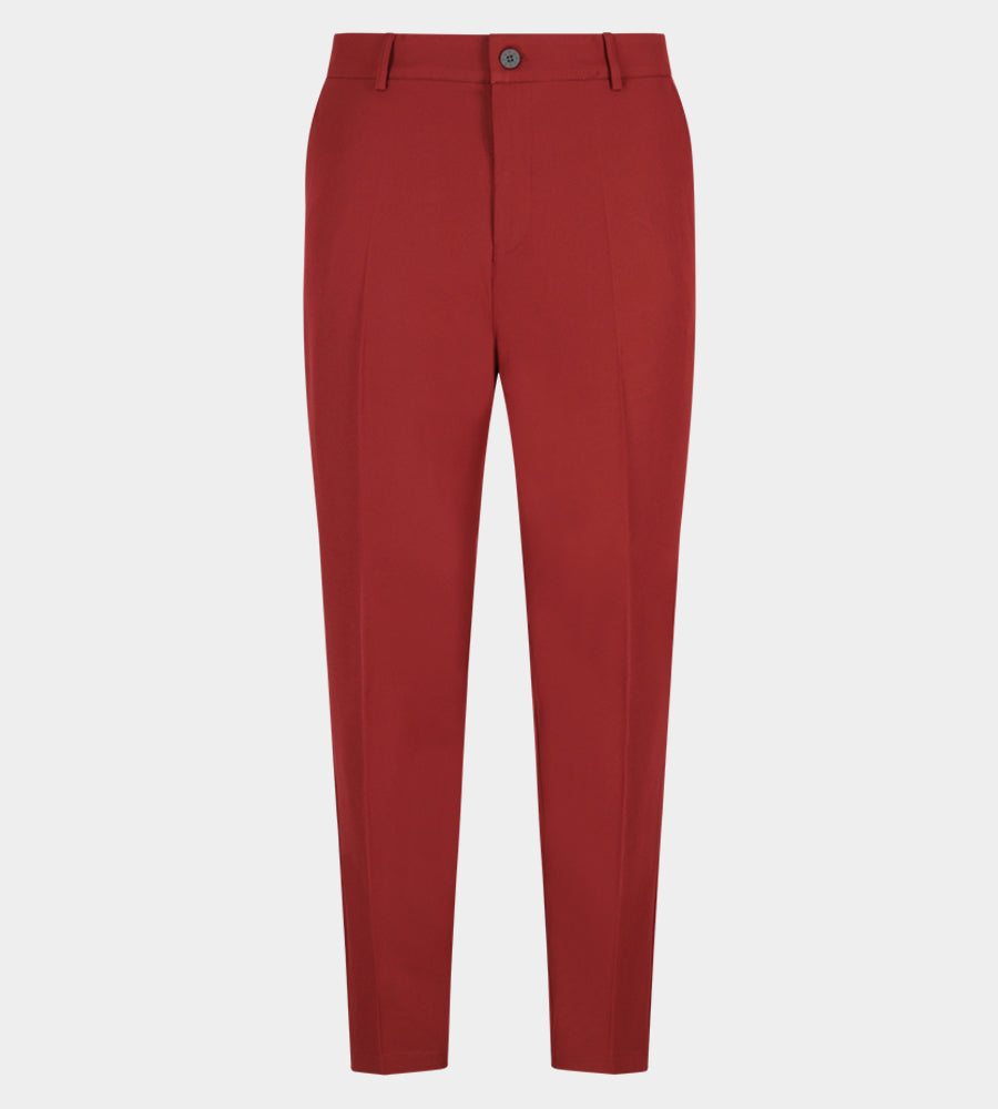 MENS CLIMA GOLF TROUSERS BURGUNDY