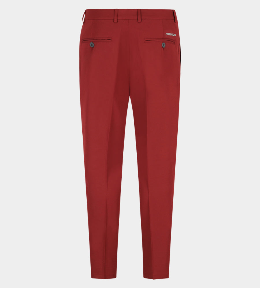 MENS CLIMA GOLF TROUSERS BURGUNDY