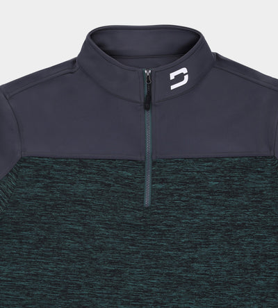 CORE MIDLAYER - CHARCOAL/GREEN