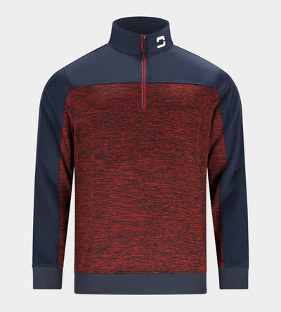 CORE MIDLAYER - RED/NAVY