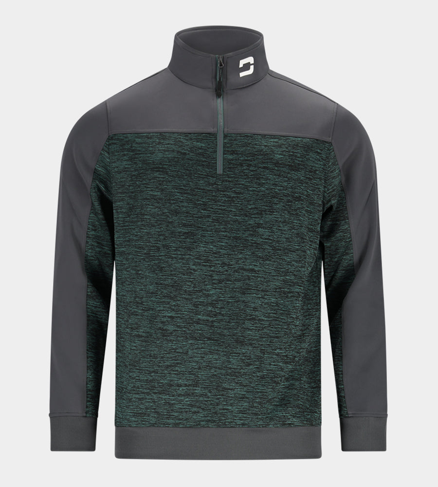 CORE MIDLAYER - CHARCOAL/GREEN