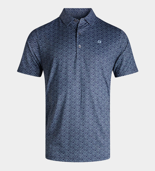 DOODLE POLO - NAVY