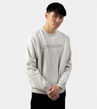 DOUBLE LOGO SWEATSHIRT - GREY - DRUIDS