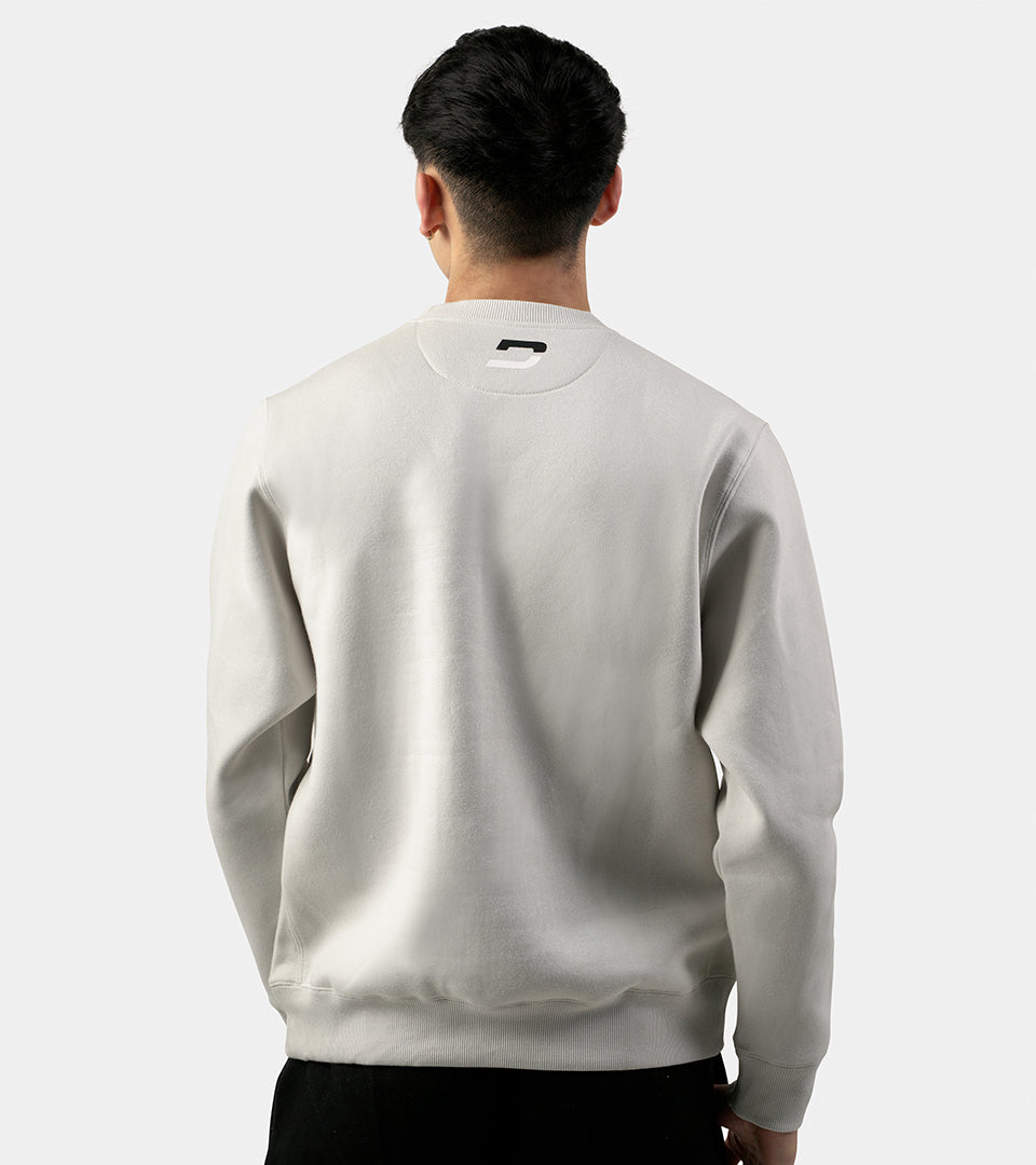 DOUBLE LOGO SWEATSHIRT - GREY - DRUIDS