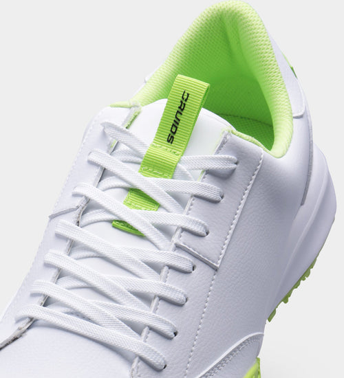 EAGLE GOLF SHOES - WHITE/LIME